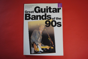Great Guitar Bands of the 90s Songbook Notenbuch Vocal Guitar