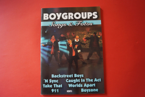 Boygroups Songs & Fotos Songbook Notenbuch Vocal Guitar