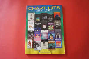 Chart Hits of 2016-2017 Songbook Notenbuch Piano Vocal Guitar PVG