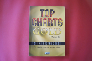 Hage Top Charts Gold Band 1 (mit 2 CDs) Songbook Notenbuch Piano Vocal Guitar PVG