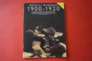 Musical Memories: 1900-1920 Songbook Notenbuch Piano Vocal