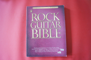 Rock Guitar Bible Songbook Notenbuch Vocal Guitar