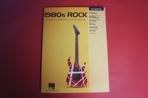 1980s Rock Songbook Notenbuch Vocal Easy Guitar