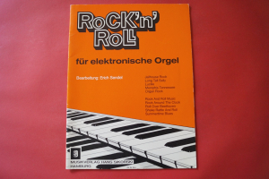 Rock n Roll für elektronische Orgel Songbook Notenbuch Organ