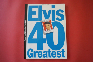 Elvis - 40 Greatest Songbook Notenbuch Vocal Easy Guitar