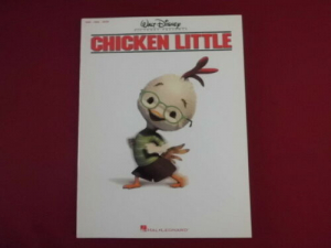 Chicken Little Songbook Notenbuch Piano Vocal Guitar PVG