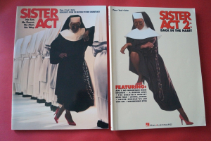 Sister Act 1 & 2 Songbooks Notenbücher Piano Vocal Guitar PVG