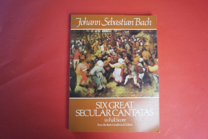 Six Great Secular Cantatas (Bach) Songbook Notenbuch für Orchester (Transcribed Scores)