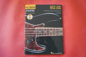Bass Licks (Hal Leonard Bass Method, mit CD) Bassbuch