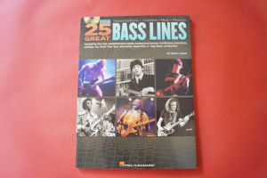 25 Great Bass Lines (mit CD) Bassbuch