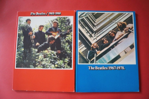 Beatles - 1962-66 & 1967-70 Songbooks Notenbücher Piano Vocal Guitar PVG