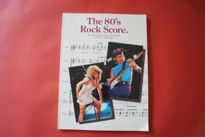 The 80s Rock Score Songbook Notenbuch für Bands (Transcribed Scores)