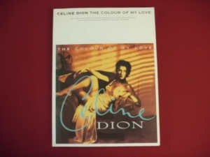 Celine Dion - The Colour of my Love Songbook Notenbuch Piano Vocal Guitar PVG
