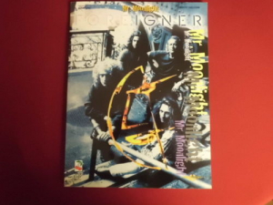 Foreigner - Mr. Moonlight Songbook Notenbuch Vocal Guitar