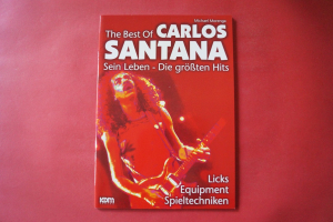Santana - The Best of (Signature Licks) Notenbuch Guitar