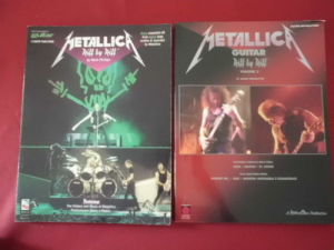 Metallica - Riff by Riff 1 & 2 Songbooks Notenbücher Vocal Guitar