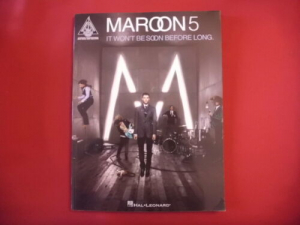Maroon 5 - It won´t be soon before long Songbook Notenbuch Vocal Guitar