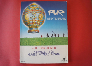 Pur - Abenteuerland Songbook Notenbuch Piano Vocal Guitar PVG