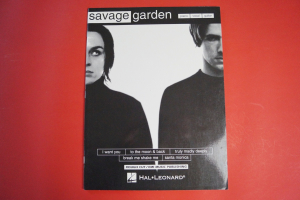Savage Garden - Savage Garden Songbook Notenbuch Piano Vocal Guitar PVG