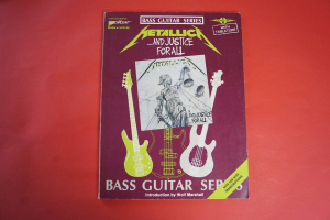 Metallica - And Justice for all Songbook Notenbuch Vocal Bass