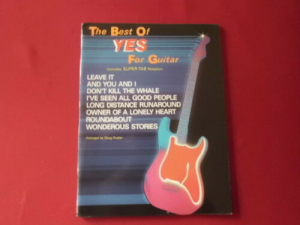 Yes - Best of for Guitar Songbook Notenbuch Vocal Guitar