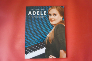 Adele - Best of for Easy Piano Songbook Notenbuch Vocal Easy Piano
