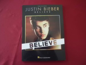 Justin Bieber - Believe Songbook Notenbuch Piano Vocal Guitar PVG