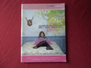 Amandine Bourgeois - 20m² Songbook Notenbuch Piano Vocal Guitar PVG