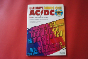 ACDC - Ultimate minus One (mit CD) Songbook Notenbuch Vocal Guitar
