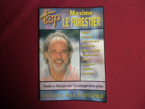 Maxime Le Forestier - Top Le Forestier Songbook Notenbuch Piano Vocal Guitar PVG