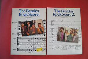 Beatles - Rock Score 1 & 2 Songbooks Notenbücher für Bands (Transcribed Scores)