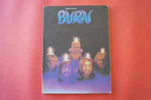 Deep Purple - Burn Songbook Notenbuch Piano Vocal Guitar PVG