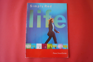 Simply Red - Life Songbook Notenbuch Piano Vocal Guitar PVG