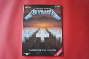 Metallica - Master of Puppets (ältere Ausgabe, ohne Poster) Songbook Notenbuch Vocal Guitar