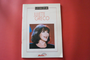 Juliette Greco - Livre d´Or Songbook Notenbuch Piano Vocal Guitar PVG