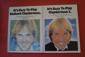 Richard Clayderman - It´s easy to play 1 & 2 Notenbücher Piano