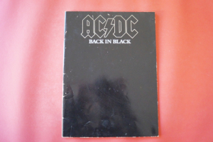 ACDC - Back in Black (alte Ausgabe) Songbook Notenbuch Vocal Guitar