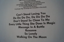 Sting - 8 Songs Songbook Notenbuch Piano Vocal Guitar PVG