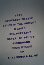 Justin Bieber - My World 2.0 Songbook Notenbuch Piano Vocal Guitar PVG