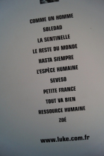Luke - La Tete en arrière Songbook Notenbuch Piano Vocal Guitar PVG