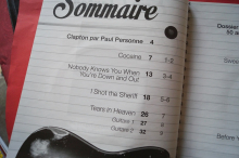 Eric Clapton - Voyage en Guitar (mit CD) Songbook Notenbuch Guitar