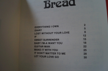 Bread - 10 Songs Songbook Notenbuch Piano Vocal Guitar PVG