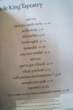 Carole King - Tapestry Songbook Notenbuch Piano Vocal Guitar PVG