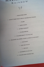 Mariah Carey - Rainbow Songbook Notenbuch Piano Vocal Guitar PVG