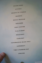 Muse - Bass Tab Collection Songbook Notenbuch Vocal Bass