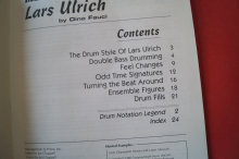 Metallica - Lars Ulrich Drum Techniques (mit CD) Notenbuch Drums