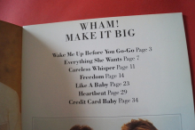 Wham - Make it Big Songbook Notenbuch Piano Vocal Guitar PVG