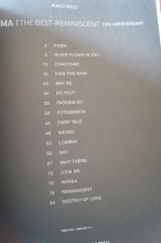 Yiruma - The Best Reminiscent 10th Anniversary Songbook Notenbuch Piano