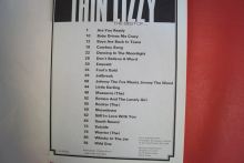 Thin Lizzy - Best of Songbook Notenbuch Piano Vocal Guitar PVG
