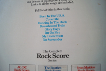 Bruce Springsteen - Rock Score Songbook Notenbuch für Bands (Transcribed Scores)